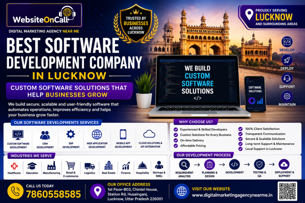 Best Software Development Company in Lucknow
