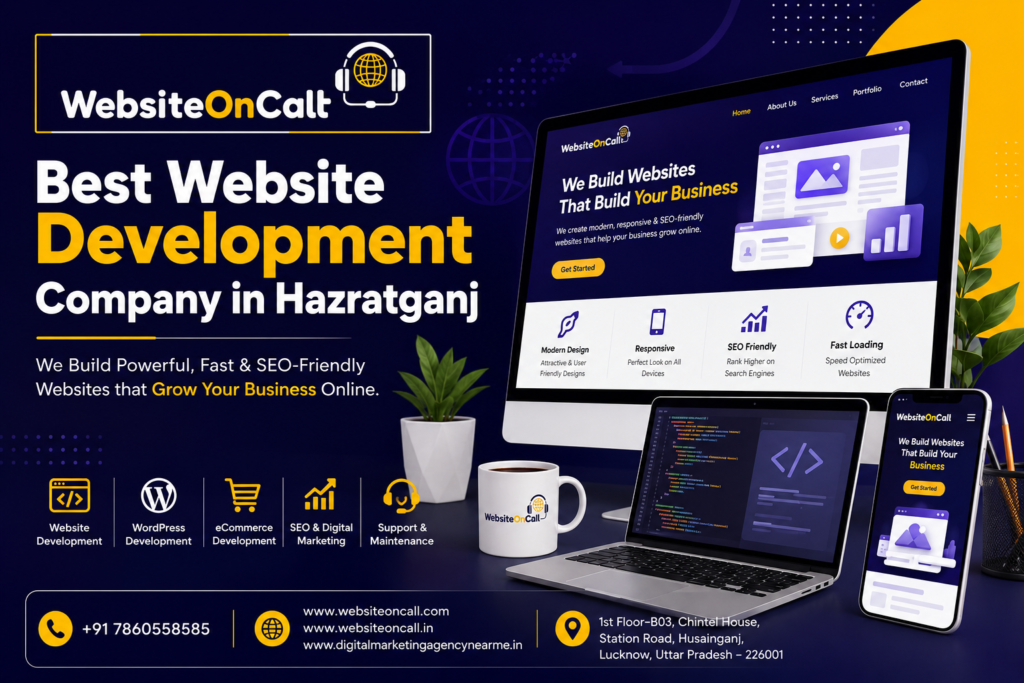 Best Website Development Company in Hazratganj, Lucknow – Complete Guide to Choosing the Right Web Development Partner (2026)
