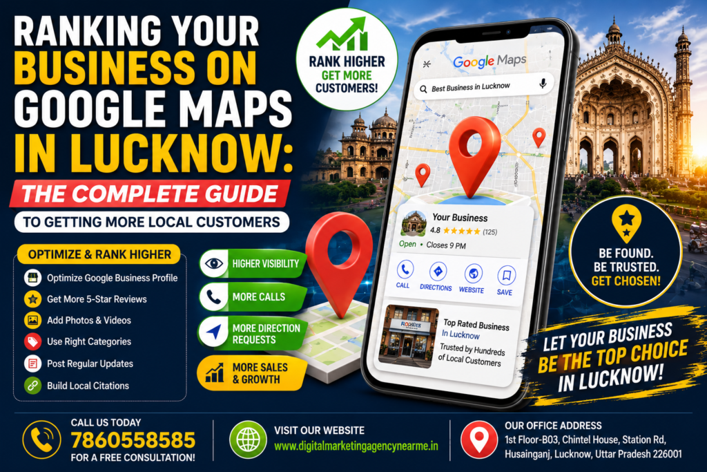 Ranking Your Business on Google Maps in Lucknow